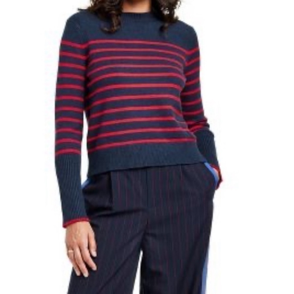La Ligne Striped Crewneck Pullover Sweater Women’s Size 4X